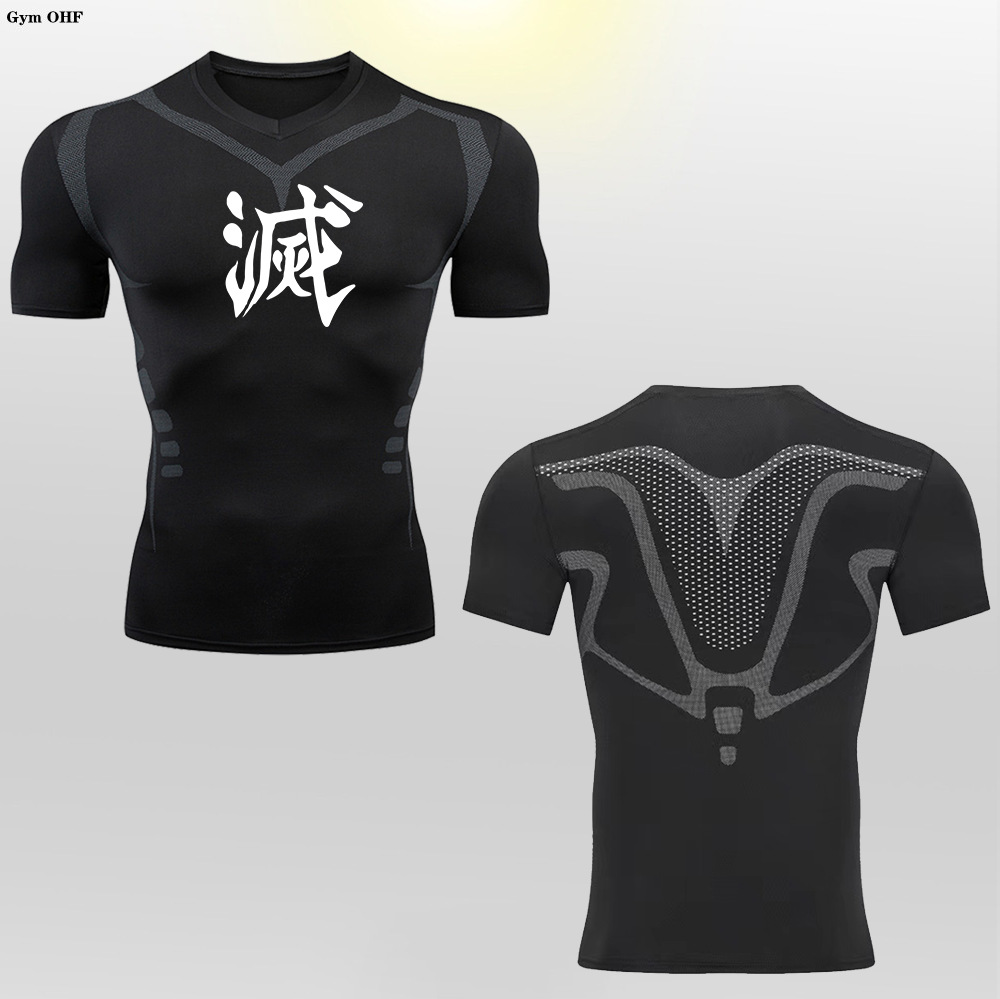 Anime Cosplay Tanjiro - Demon Slayer Anime Sports Suit Kamado
