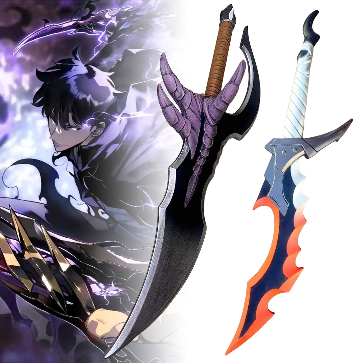 Anime Cosplay Real - PU Xiaoyu Cheng Katana Sword Anime
