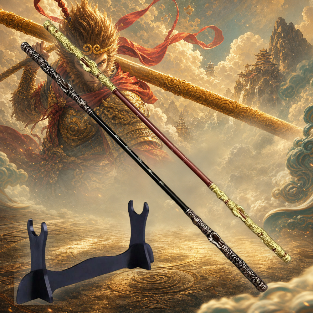 Anime Cosplay Real - 70inch 178cm Wukong Staff Monkey King