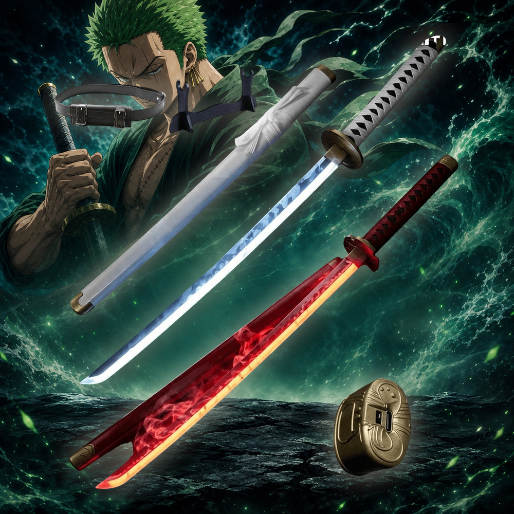 Anime Cosplay Real - 40inch 101cm Katana Sword One Piece