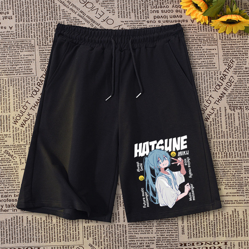 Cosplay Anime N - Hatsune Miku Shorts Summer Male Female