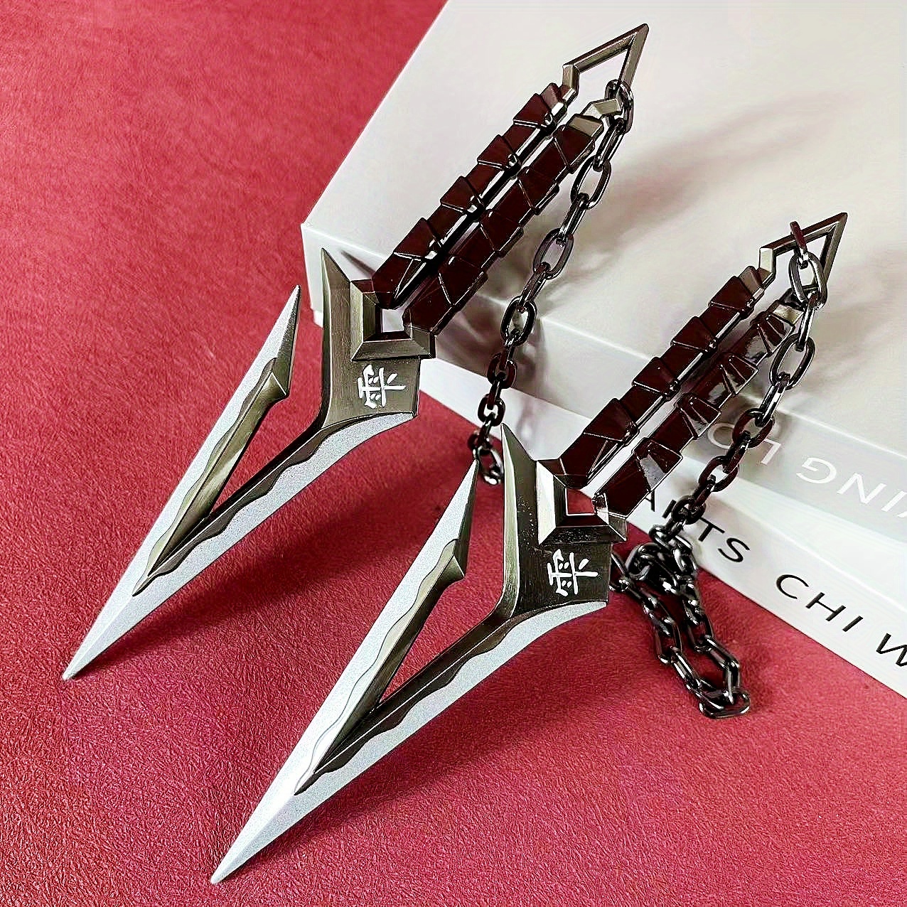 Anime Cosplay Real - 6.3inch Valorant Ninja Katana Metal Shuriken