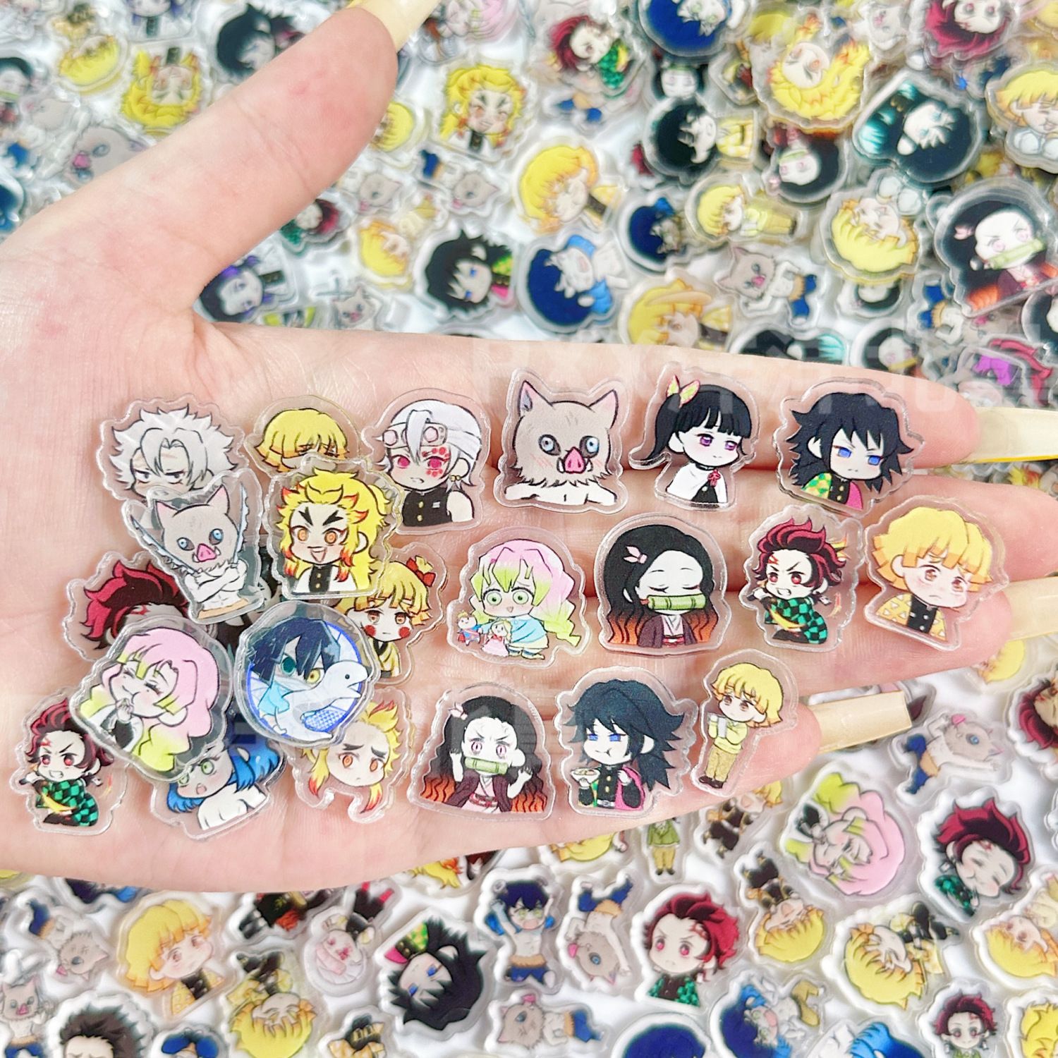 50/100Pcs 1/2cm Mini Demon Sla - Cosplay Anime Tsunade reseña y precio