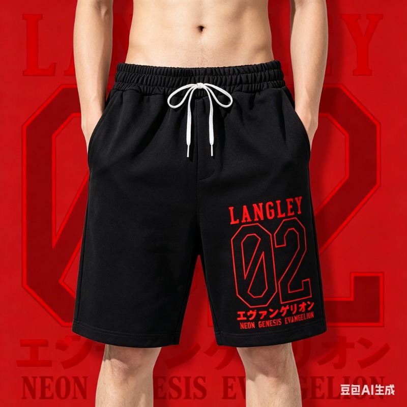 2026 Men's Shorts Anime Eva Ev - Quick Anime Cosplay reseña y precio