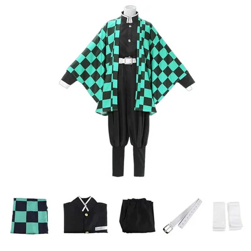 Halloween Cosplay Tanjiro Nezu - Anime Cosplay Tanjiro reseña y precio