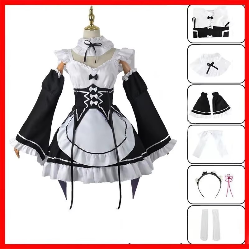 Anime Re:zero Kara Hajimeru Is - Anime Cosplay Rem reseña y precio