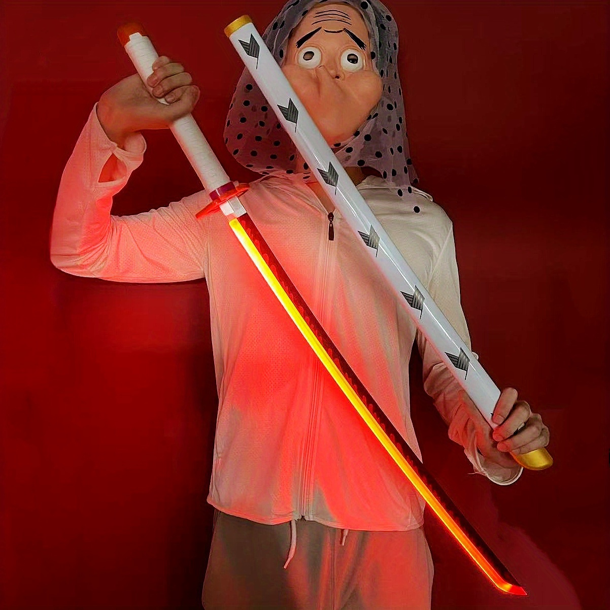 Luminous Demon Slayer Katana L - Anime Cosplay Real reseña y precio