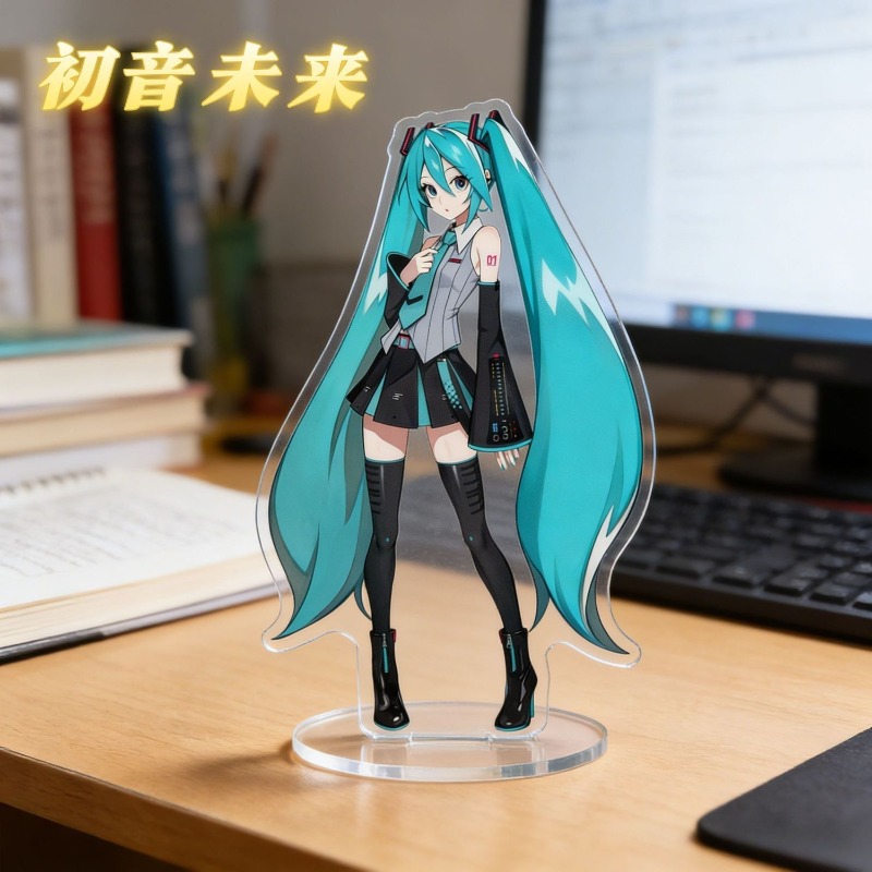 Hatsune Miku 10cm Acrylic Stan - Cosplay Anime N reseña y precio