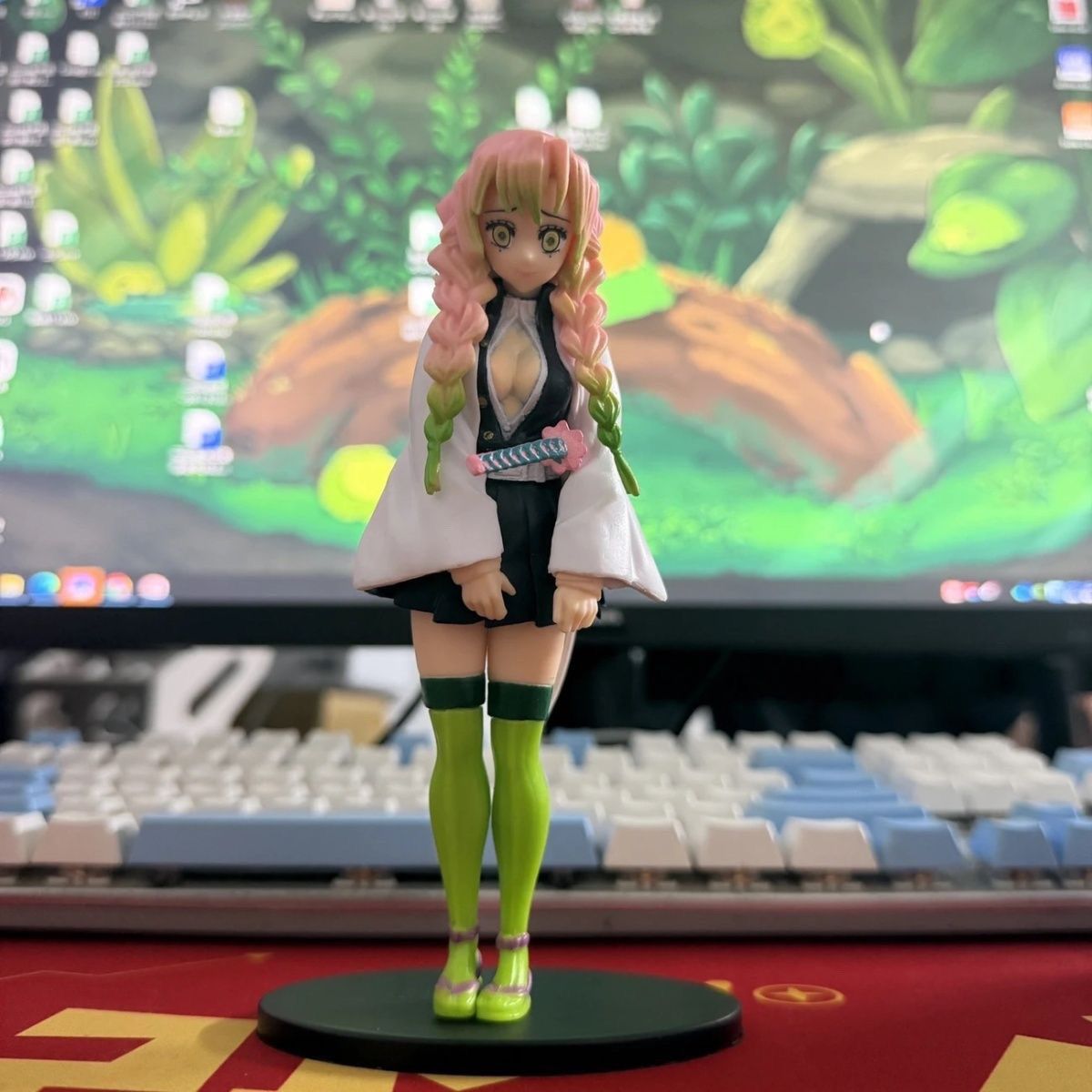 Demon Slayer Love Pillar Mitsu - Anime Cosplay Tanjiro reseña y precio