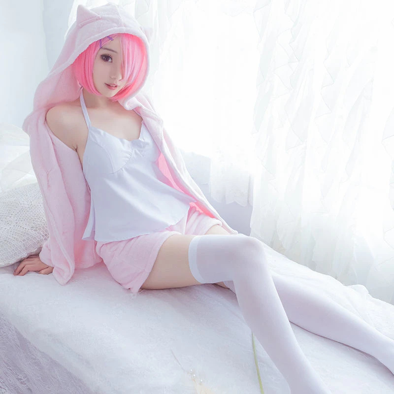 Anime Cosplay Cosplay Re:Life  - Anime Cosplay Rem reseña y precio