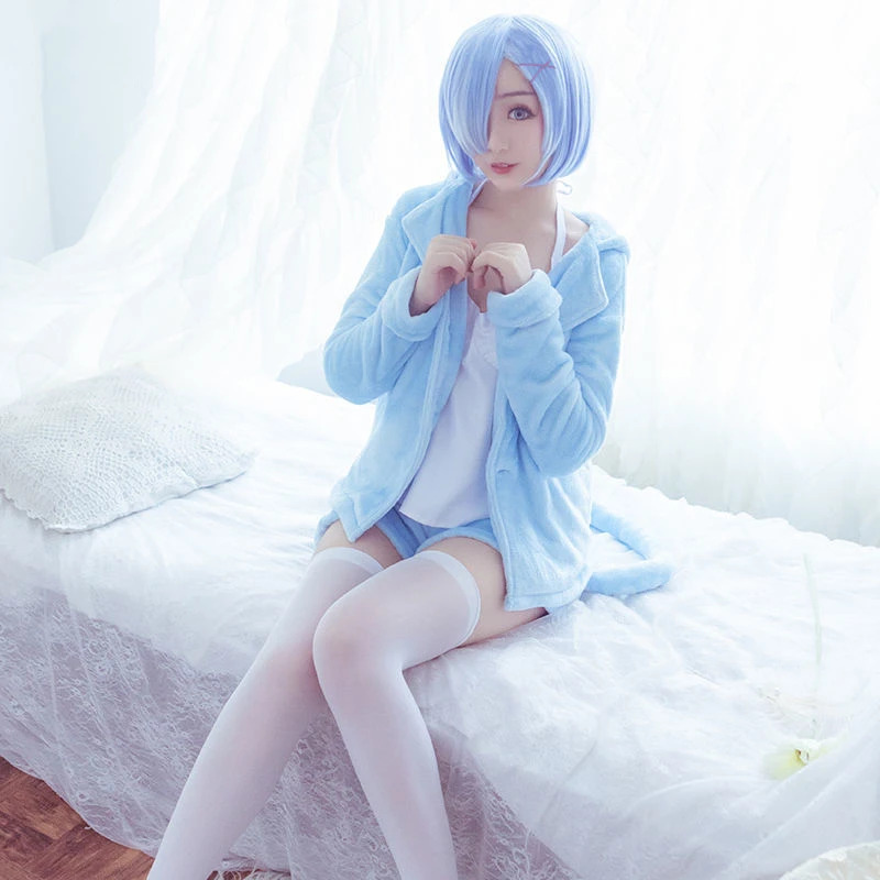 Anime Cosplay Cosplay Re:Life  - Anime Cosplay Rem reseña y precio