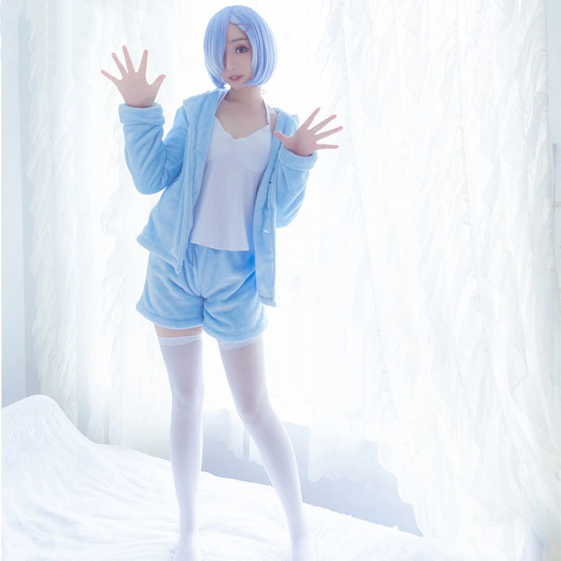 Anime Cosplay Cosplay Re:Life  - Anime Cosplay Rem reseña y precio