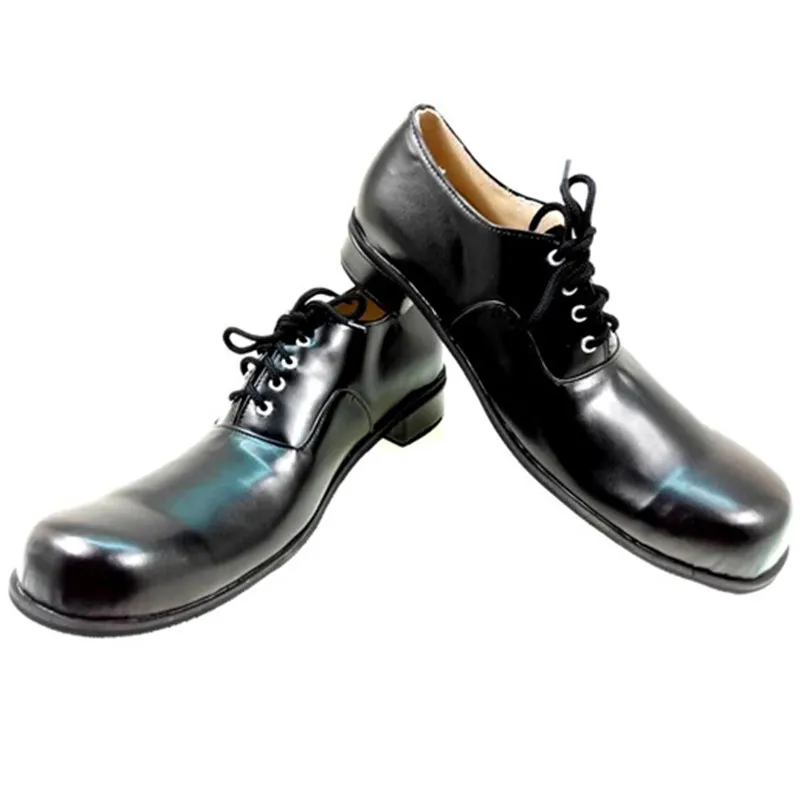 34cm Leather Anime Clown Shoes - Anime Cosplay For Black Guys reseña y precio