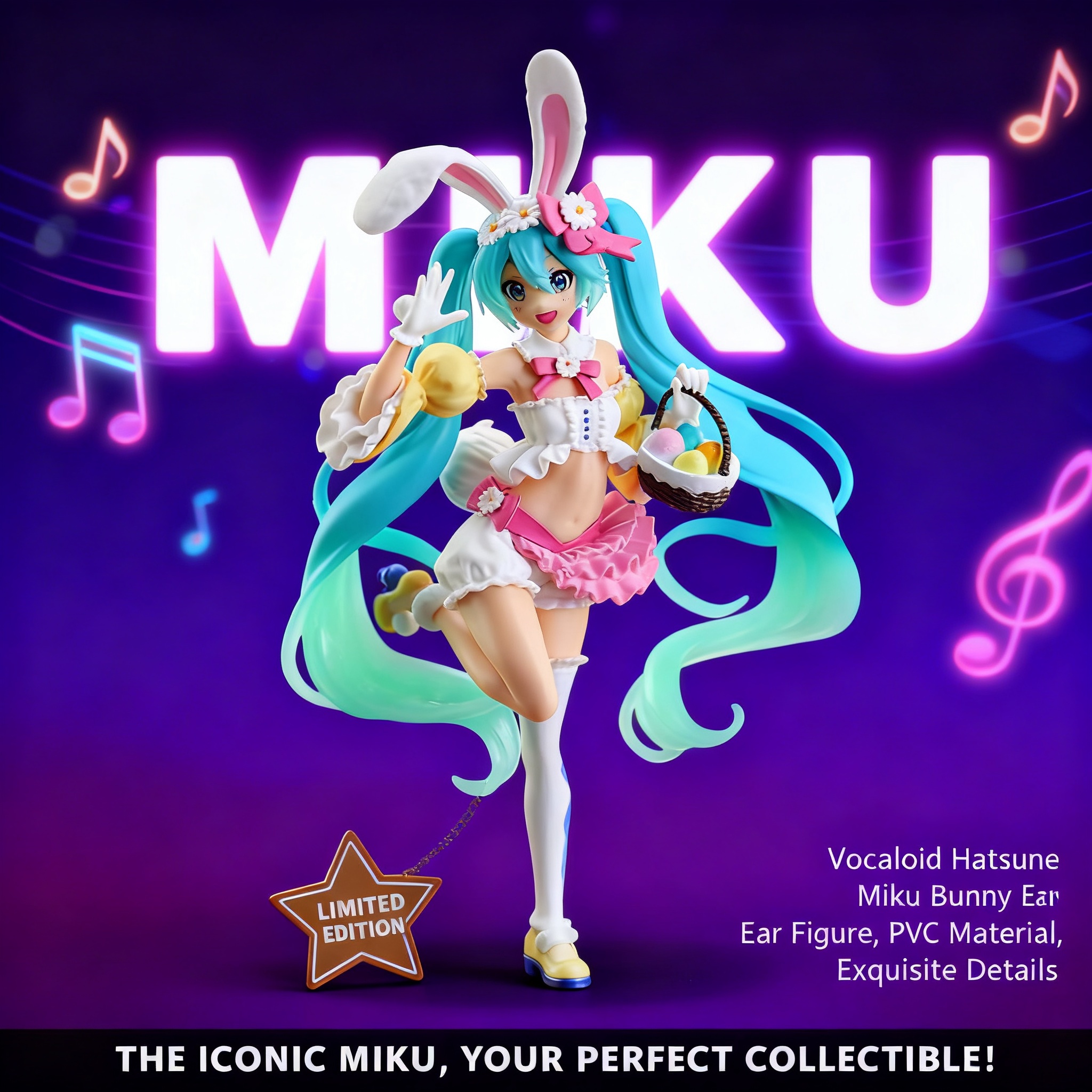 Hatsune Miku Figure Anime Doll - Cosplay Anime N reseña y precio