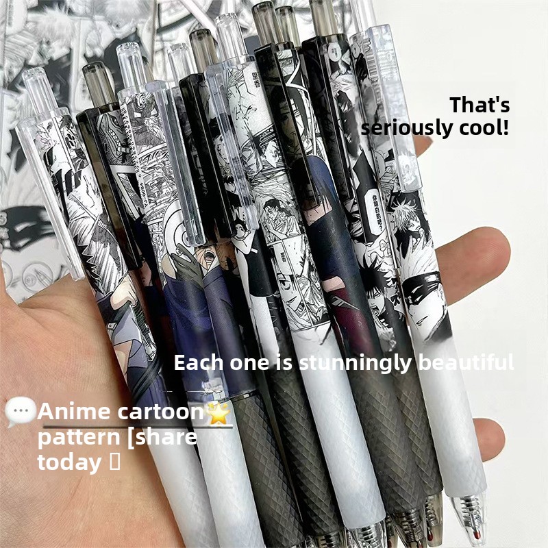 Anime Naruto Gel Pen Cute Cart - Quick Anime Cosplay reseña y precio