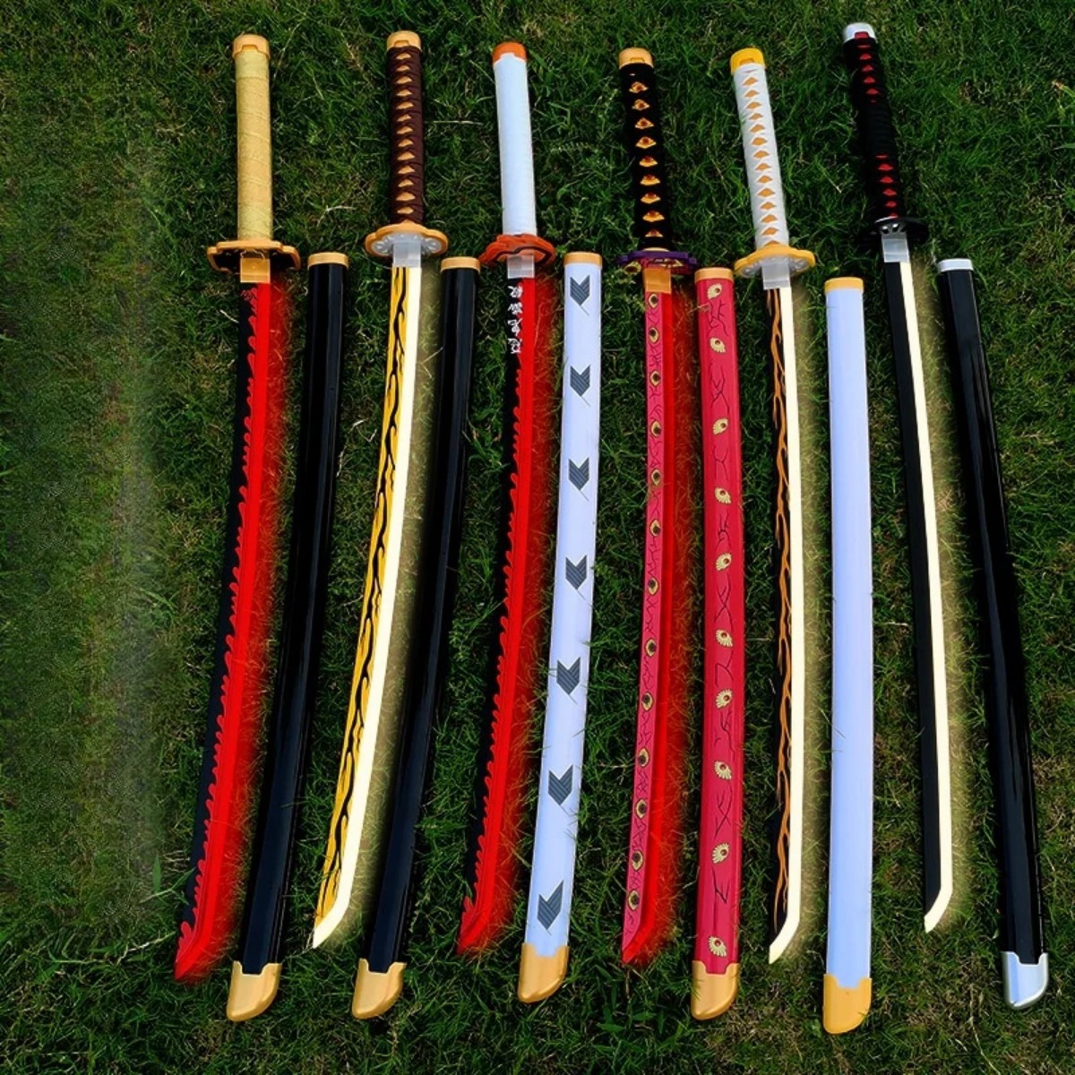 LED Light Demon Slayer Katana  - Anime Cosplay Real reseña y precio