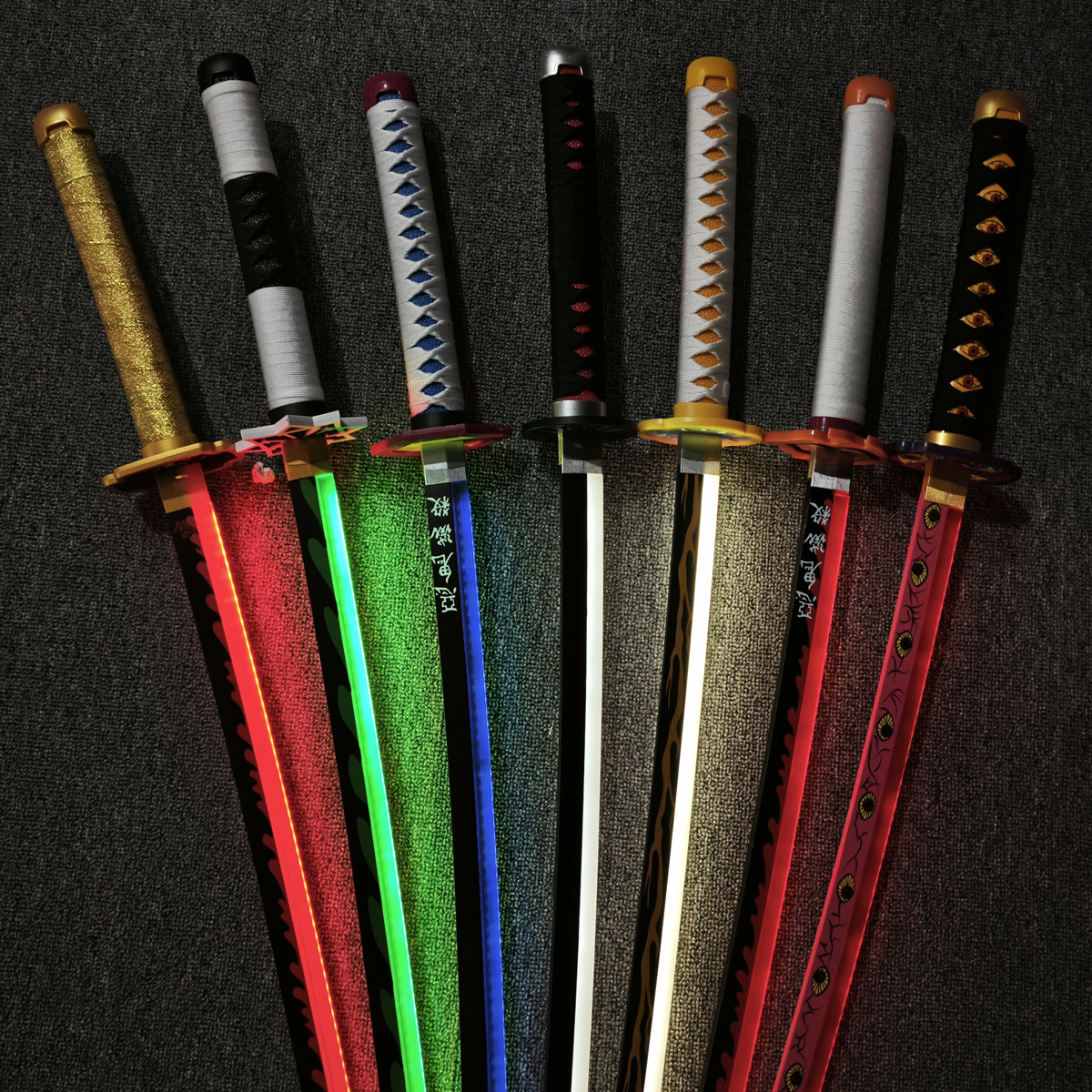 LED Light Demon Slayer Katana  - Anime Cosplay Real reseña y precio