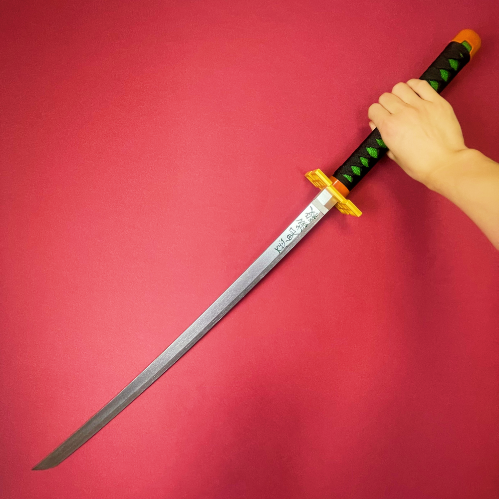 40inch Demon Slayer Muichirou  - Anime Cosplay Real reseña y precio