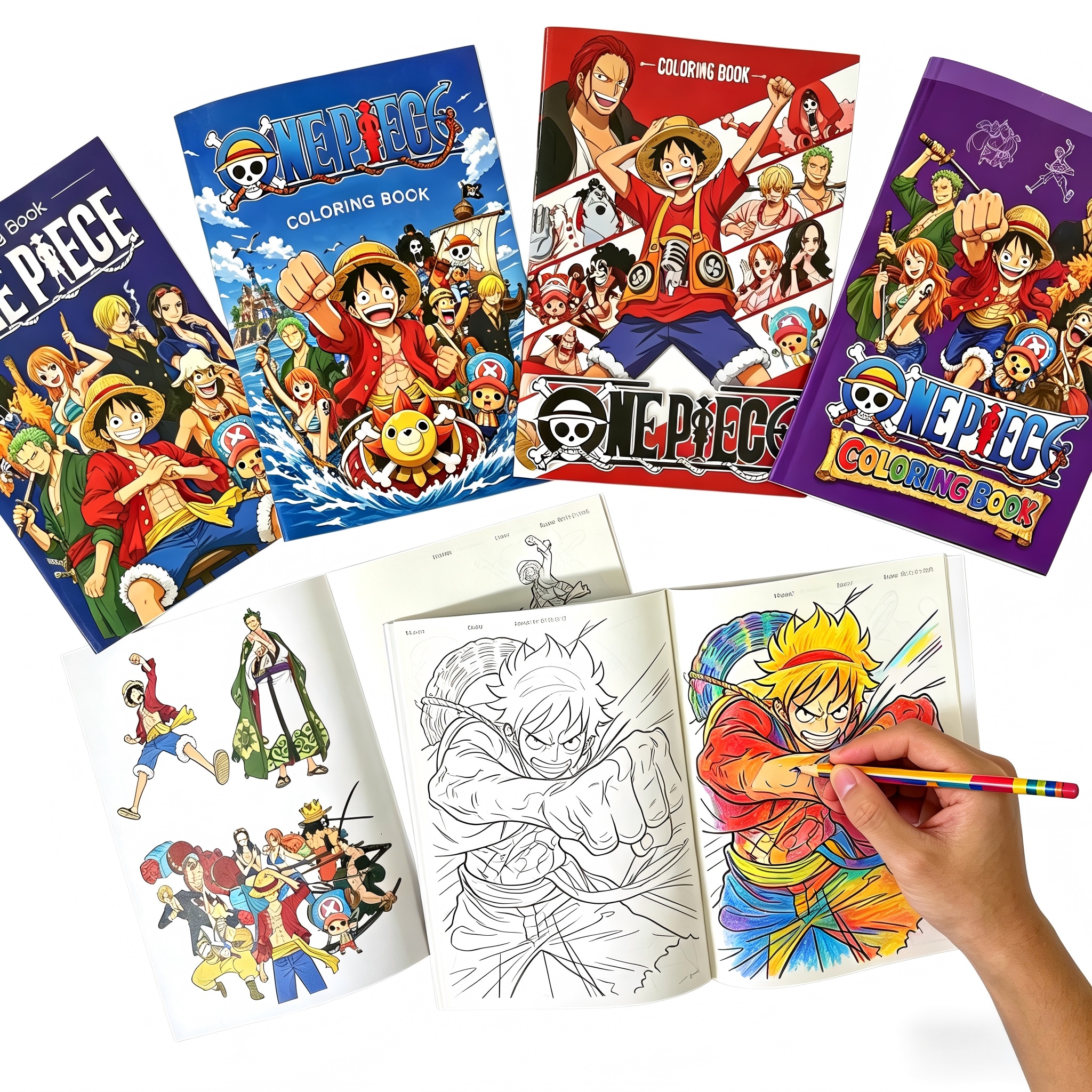 Anime One Piece Coloring Book  - Anime Cosplay Drawing reseña y precio