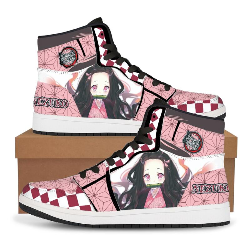 custom shoes Demon Slayer Anim - Anime Cosplay Tanjiro reseña y precio