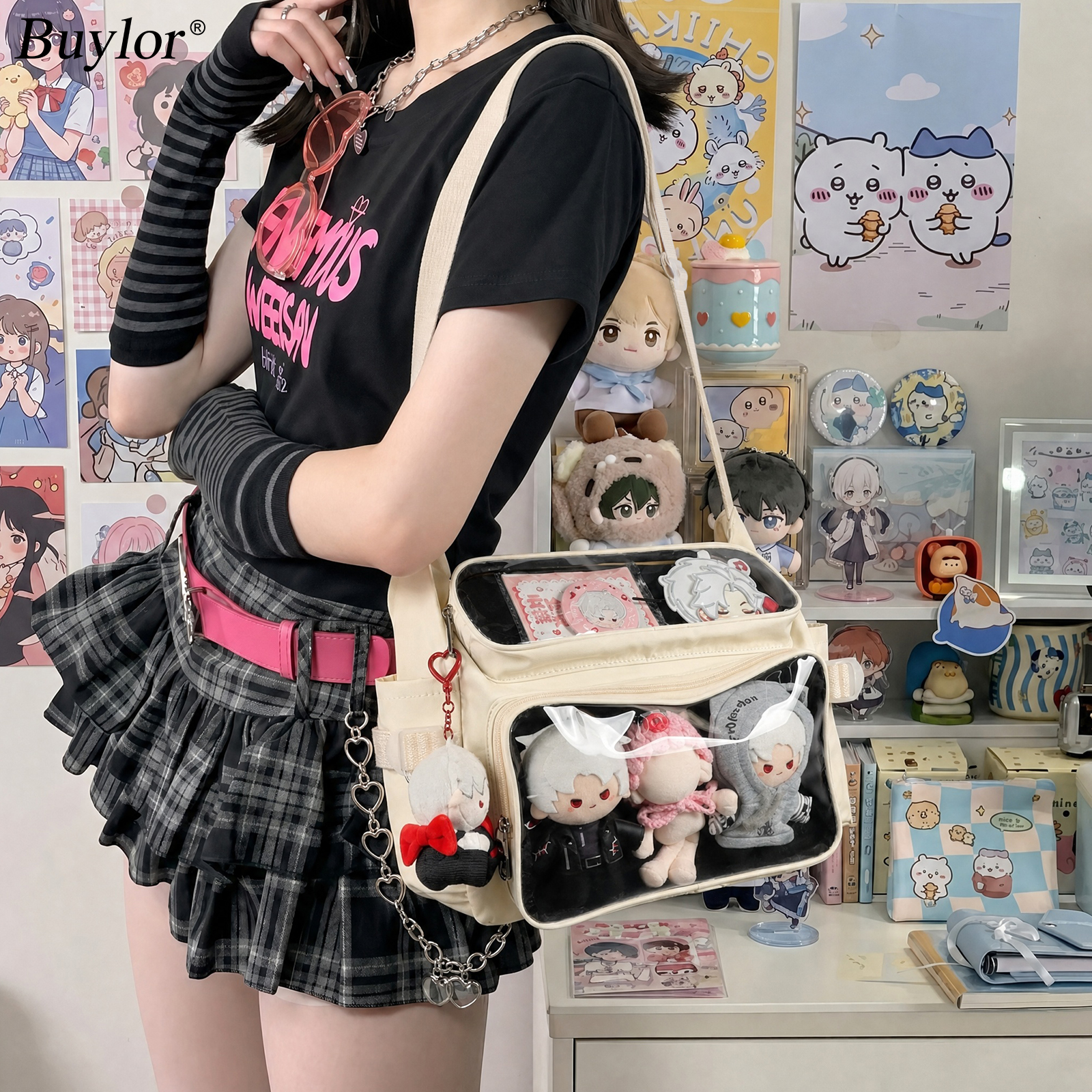Ita Bag with Insert Background - Cosplay Anime Expo reseña y precio