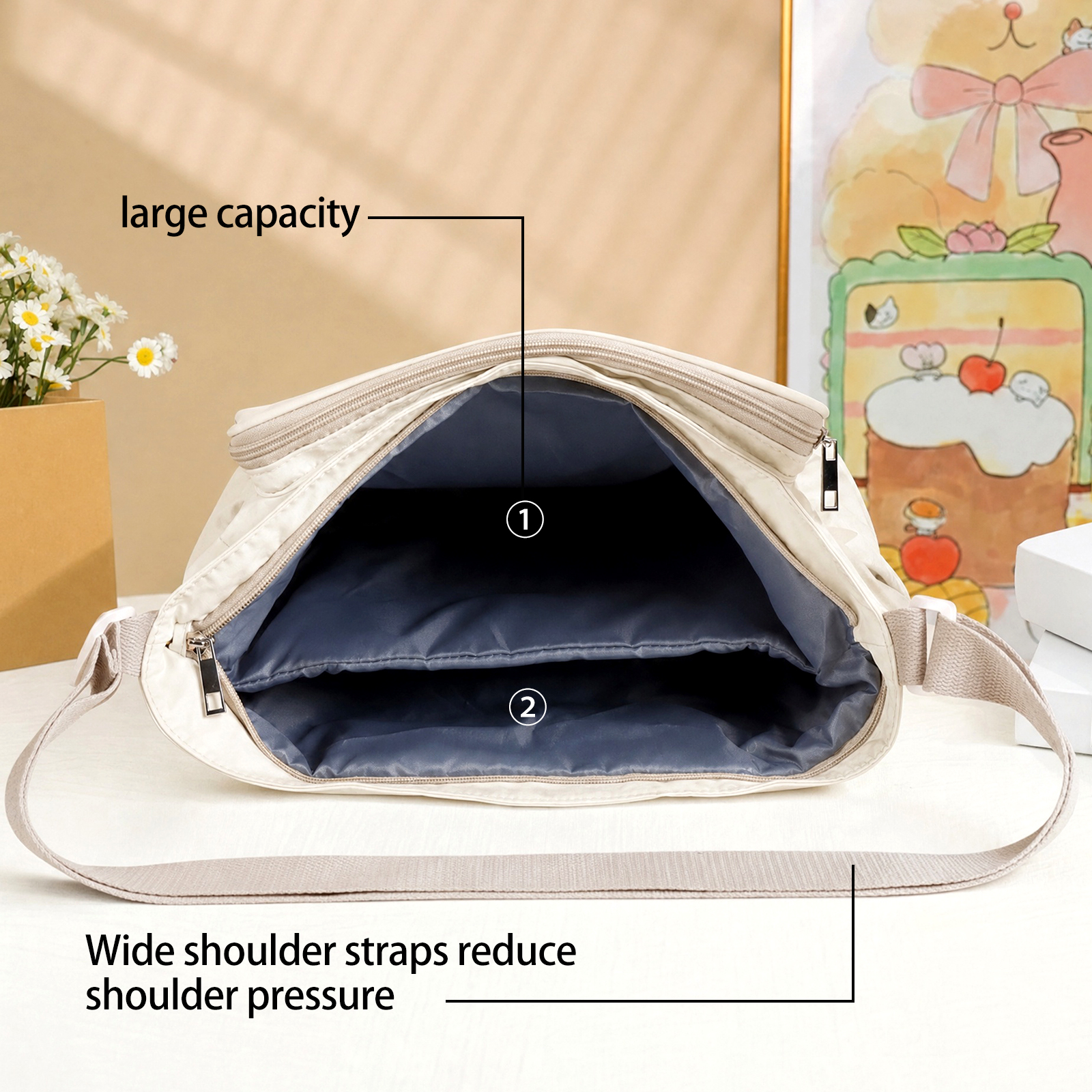 Ita Bag with Insert Background - Cosplay Anime Expo reseña y precio