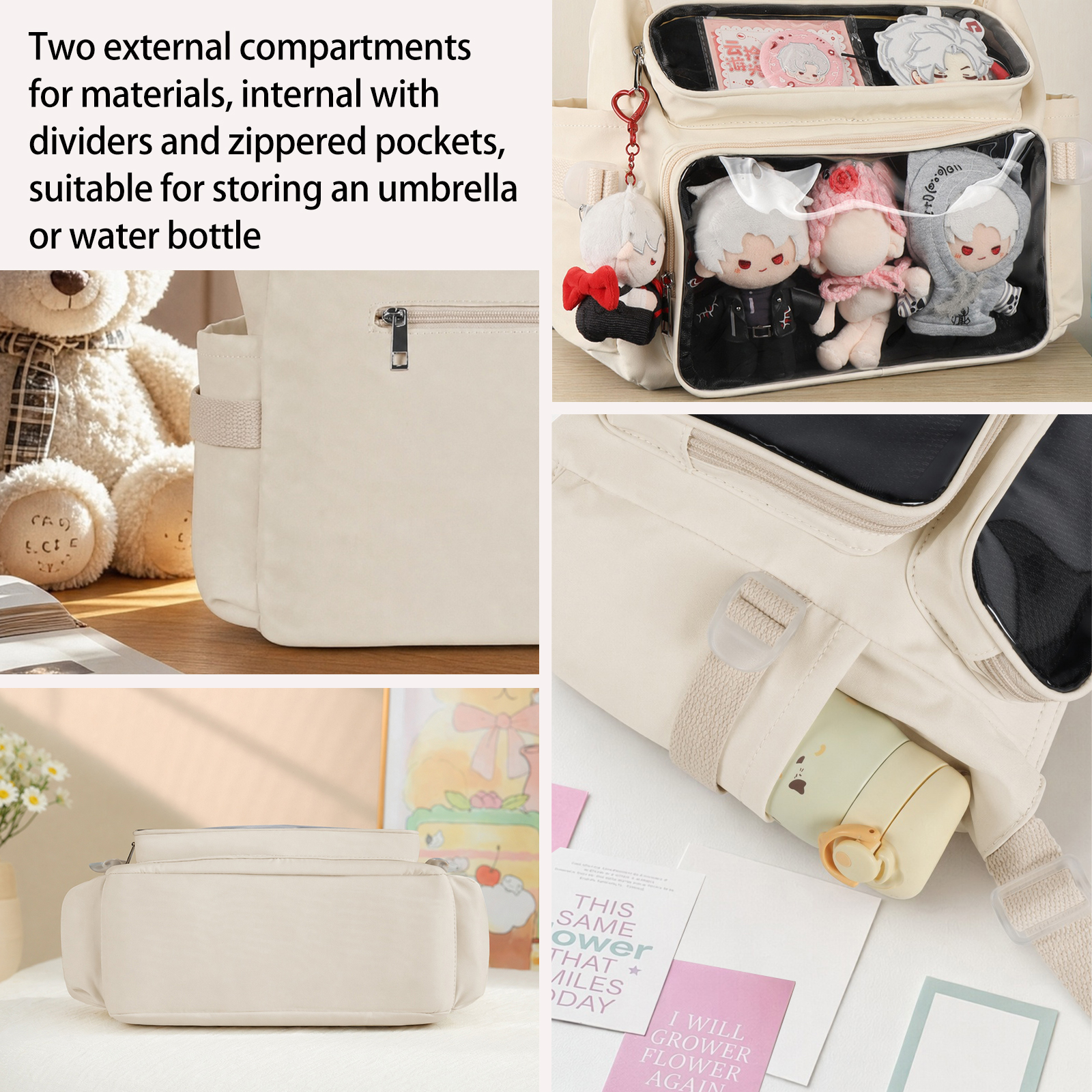 Ita Bag with Insert Background - Cosplay Anime Expo reseña y precio