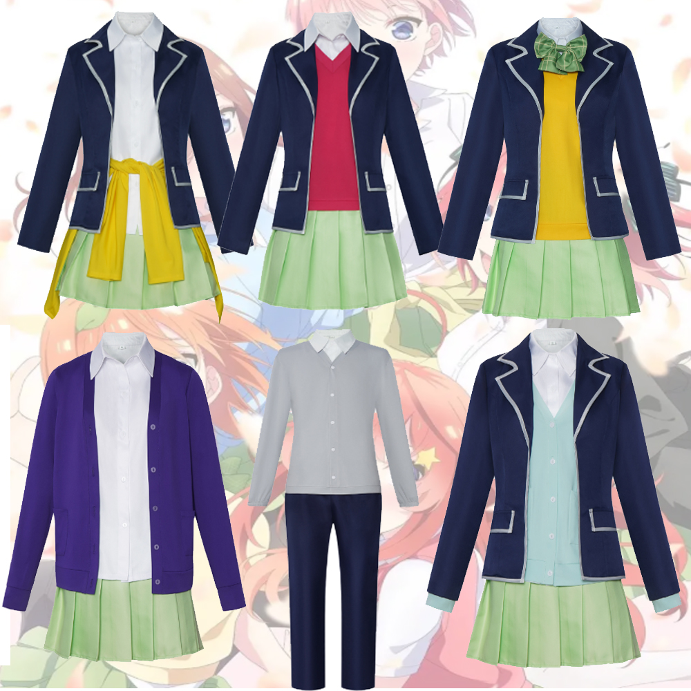 Anime Nakano Ichika Cosplay Co - Quintuplets Anime Cosplay reseña y precio