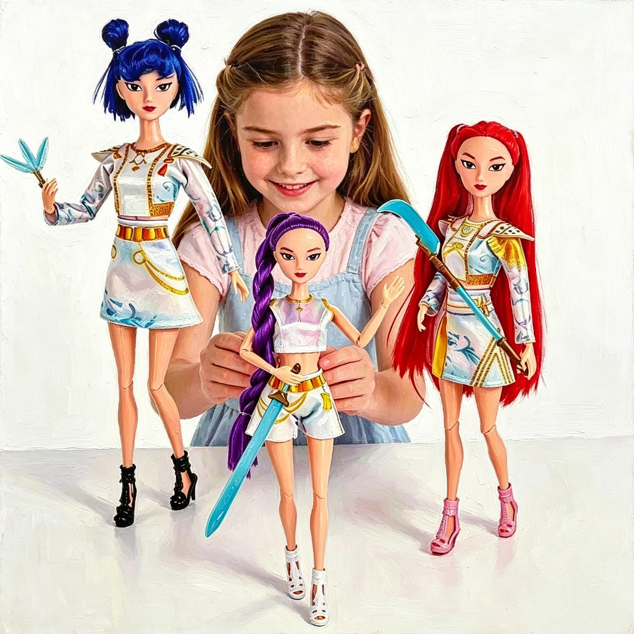 Anime Figure Set Rumi Mira Zoe - Anime Zoey Cosplay reseña y precio