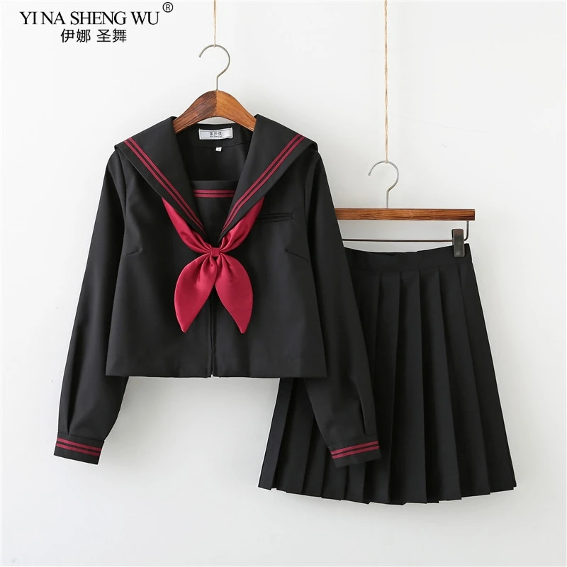 BLACK Orthodox College Style J - Anime Cosplay Korean Girl reseña y precio