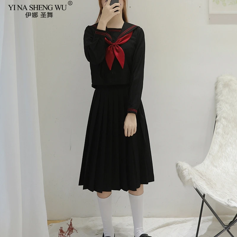 BLACK Orthodox College Style J - Anime Cosplay Korean Girl reseña y precio