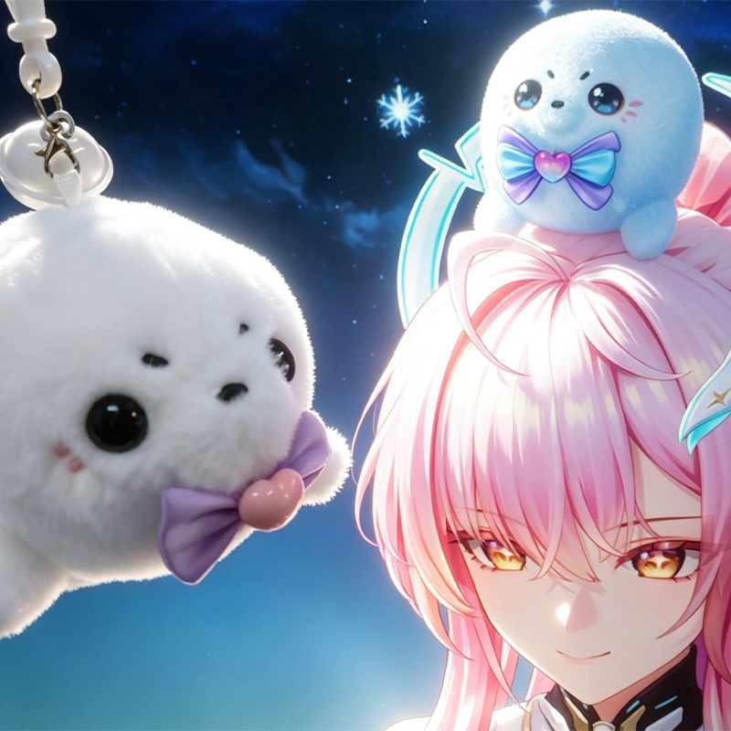 Anime Stuffed Toys Wuthering W - Anime Doll Cosplay reseña y precio