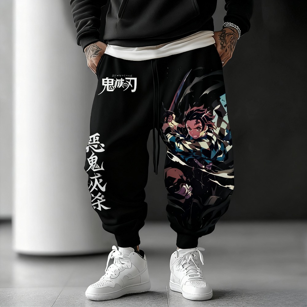 Unisex Pure Cotton Pants Demon - Anime Cosplay Tanjiro reseña y precio