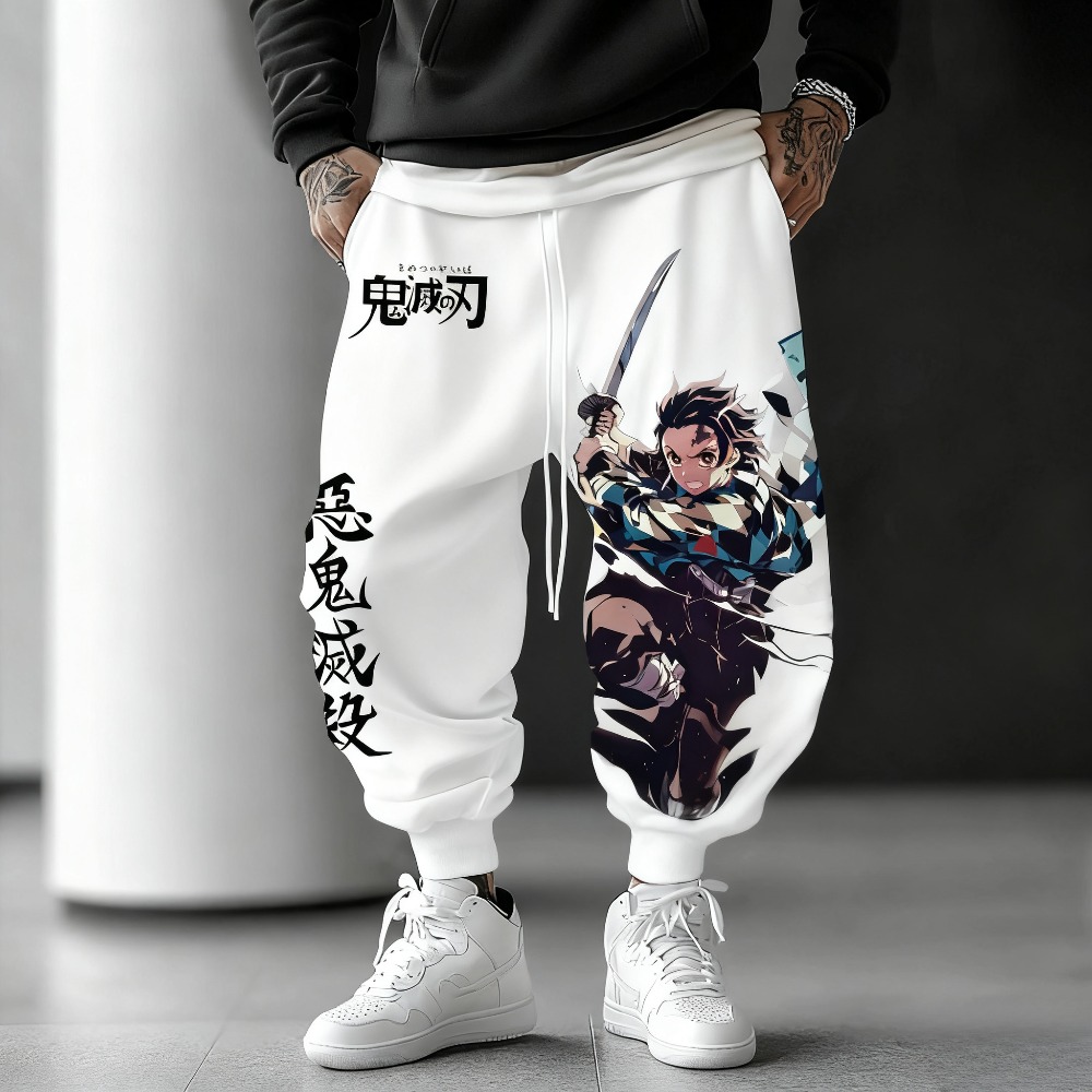 Unisex Pure Cotton Pants Demon - Anime Cosplay Tanjiro reseña y precio