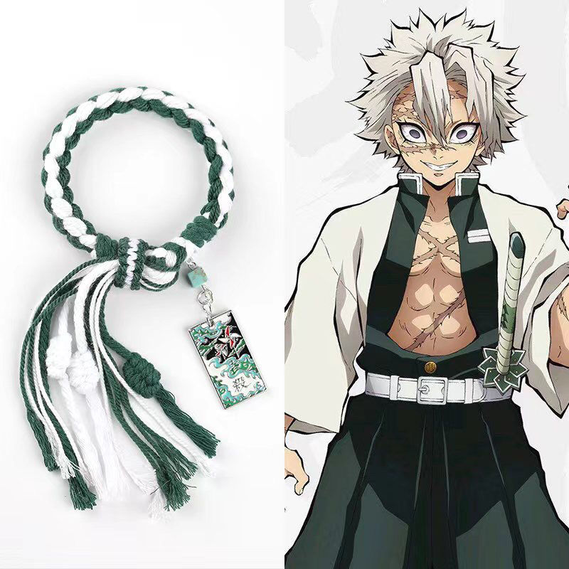 Demon Slayer Bracelet Tanjiro  - Anime Cosplay Tanjiro reseña y precio