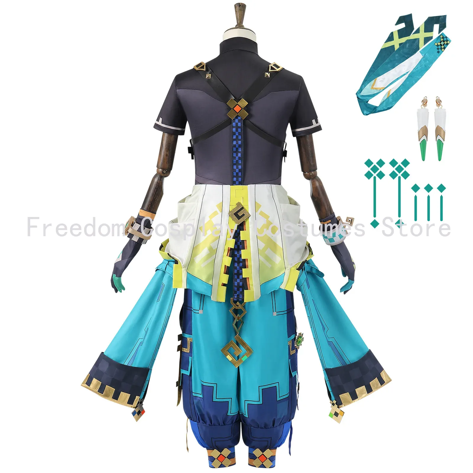 Game Genshin Impact Kinich Cos - Anime Cosplay Party reseña y precio