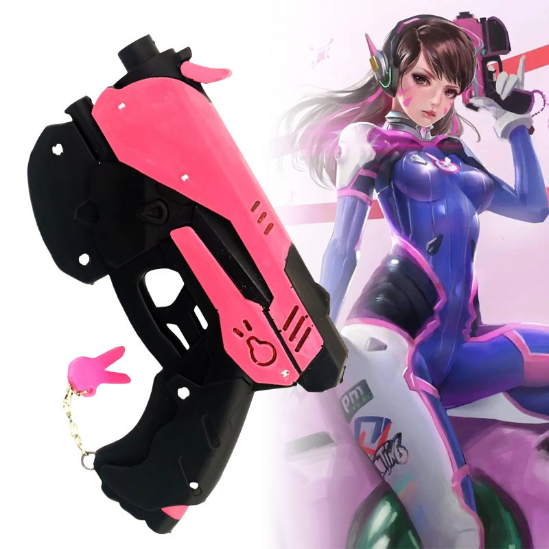 Real Size D.Va Pistol Gun Weap - Anime Cosplay Real reseña y precio