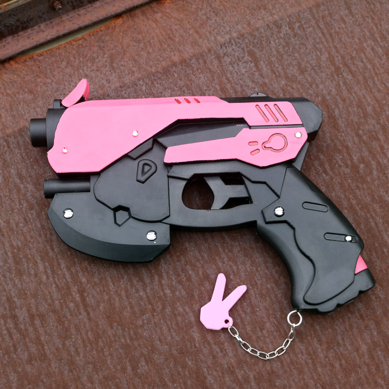 Real Size D.Va Pistol Gun Weap - Anime Cosplay Real reseña y precio