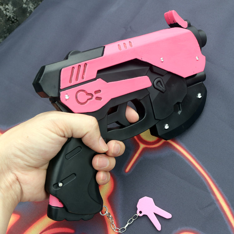 Real Size D.Va Pistol Gun Weap - Anime Cosplay Real reseña y precio