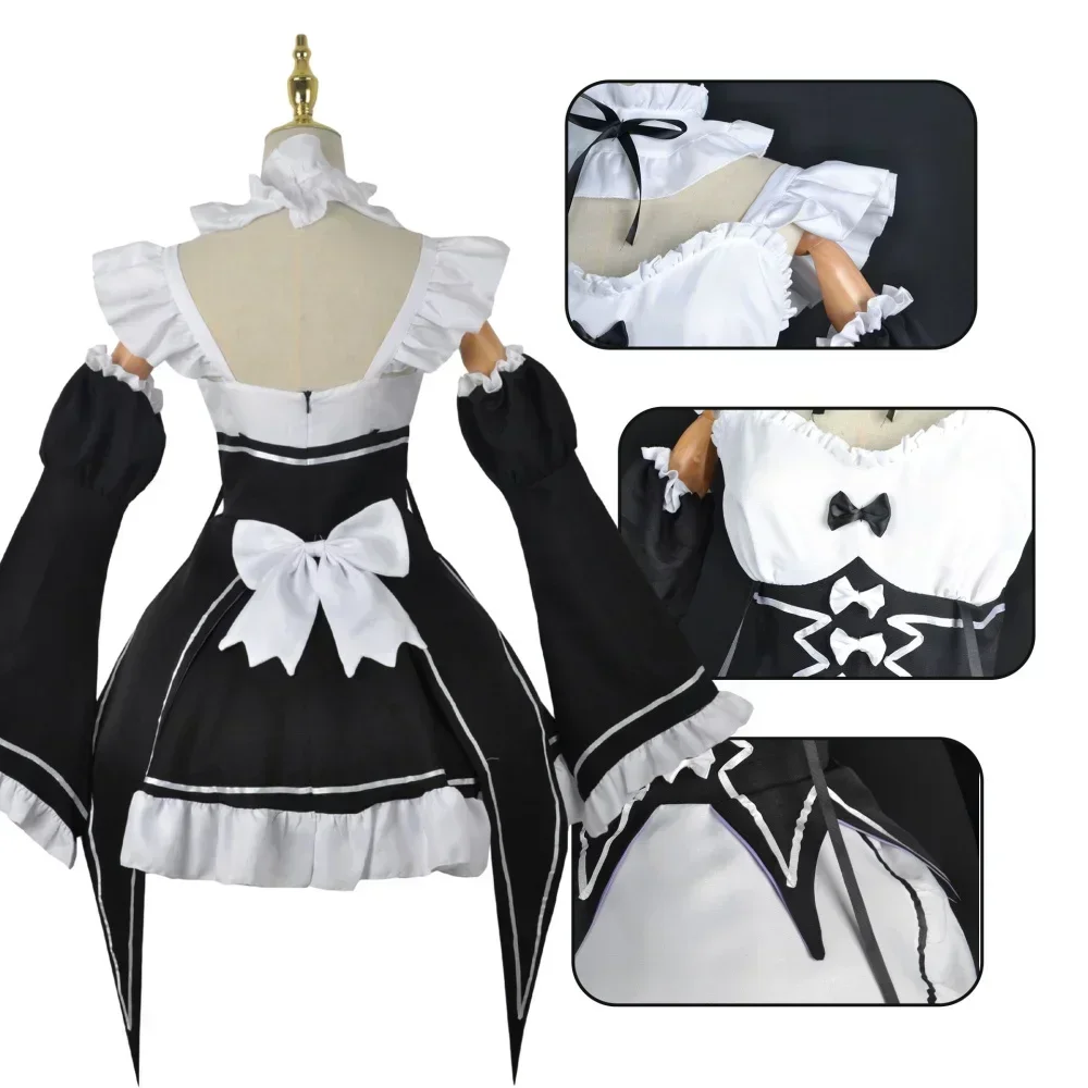 Anime Ram Rem Lolita Meid Cosp - Anime Cosplay Rem reseña y precio