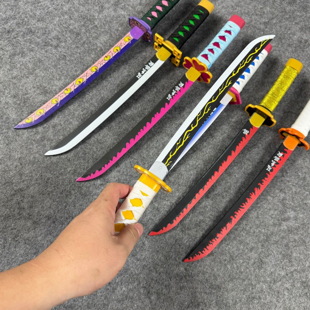 16inch Tomioka Giyuu Katana An - Anime Cosplay Real reseña y precio