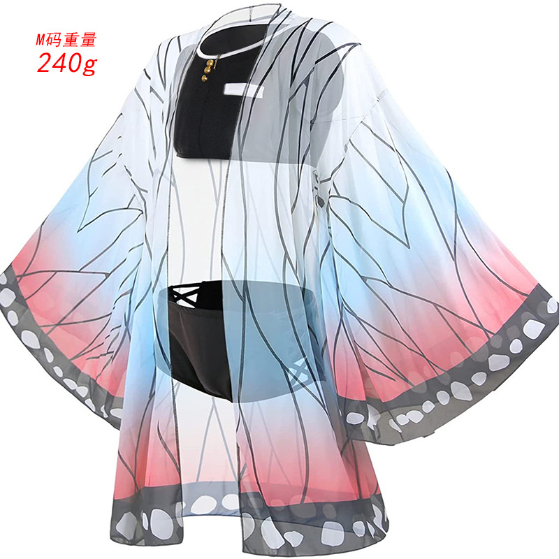 Demon Slayer Butterfly Ninja T - Anime Cosplay Tanjiro reseña y precio