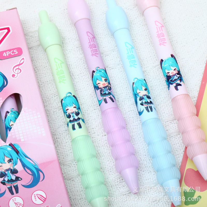 Kawaii Hatsune Miku Gel Pen Cu - Quick Anime Cosplay reseña y precio