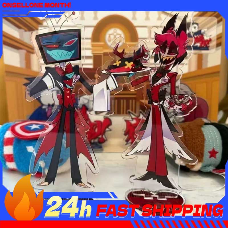 2pcs Hazbin Anime Peripherals  - Anime Cosplay Rental reseña y precio