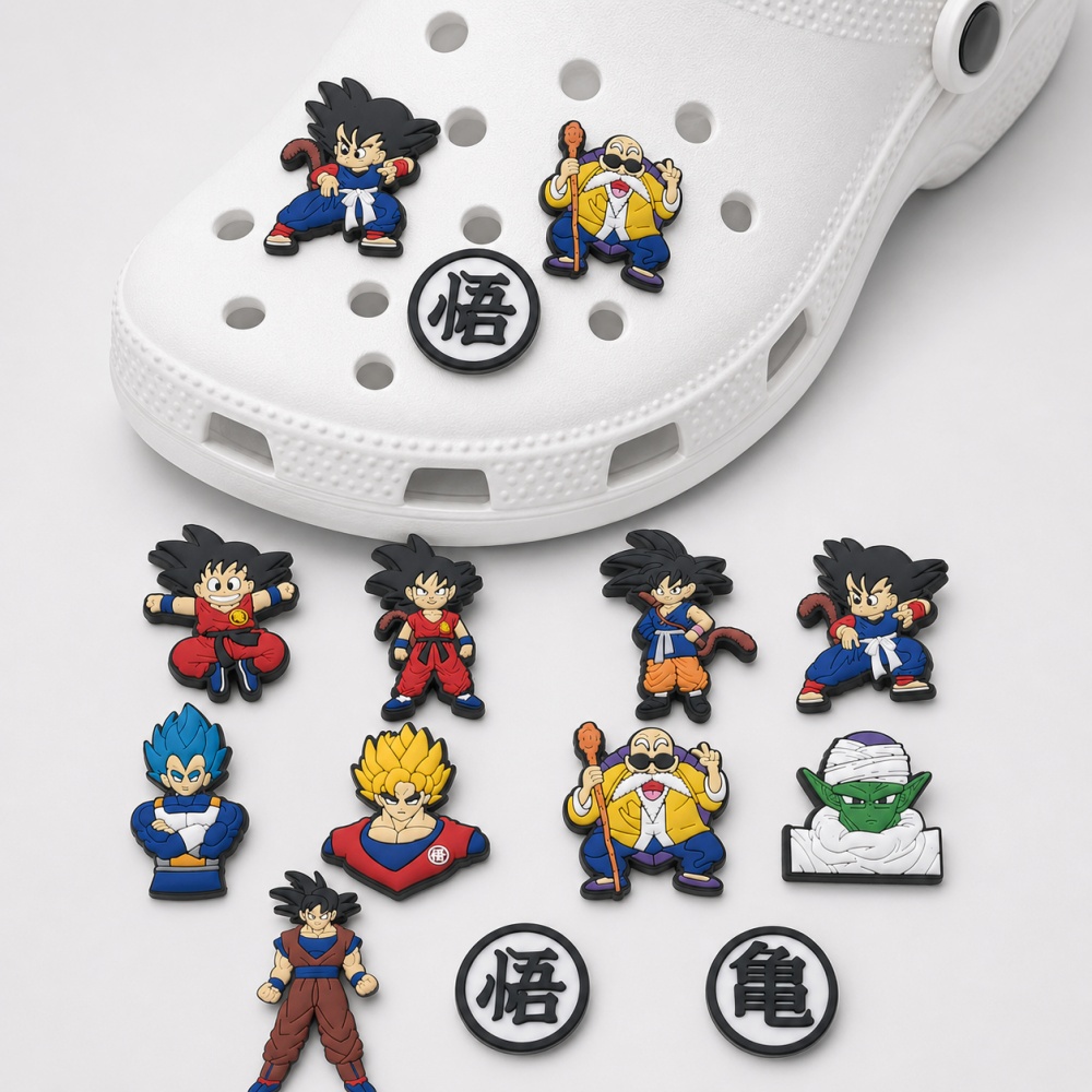 Anime Clog Button Pins Demon S - Cosplay Anime Tsunade reseña y precio
