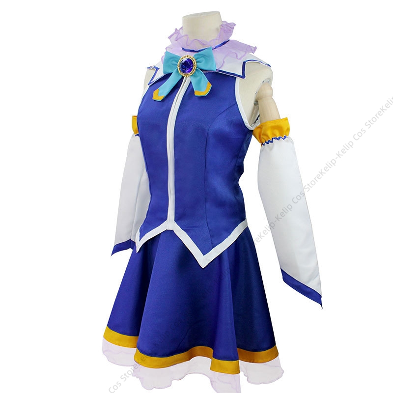 Konosuba Aqua Cosplay Costume  - Cosplay Anime Expo reseña y precio