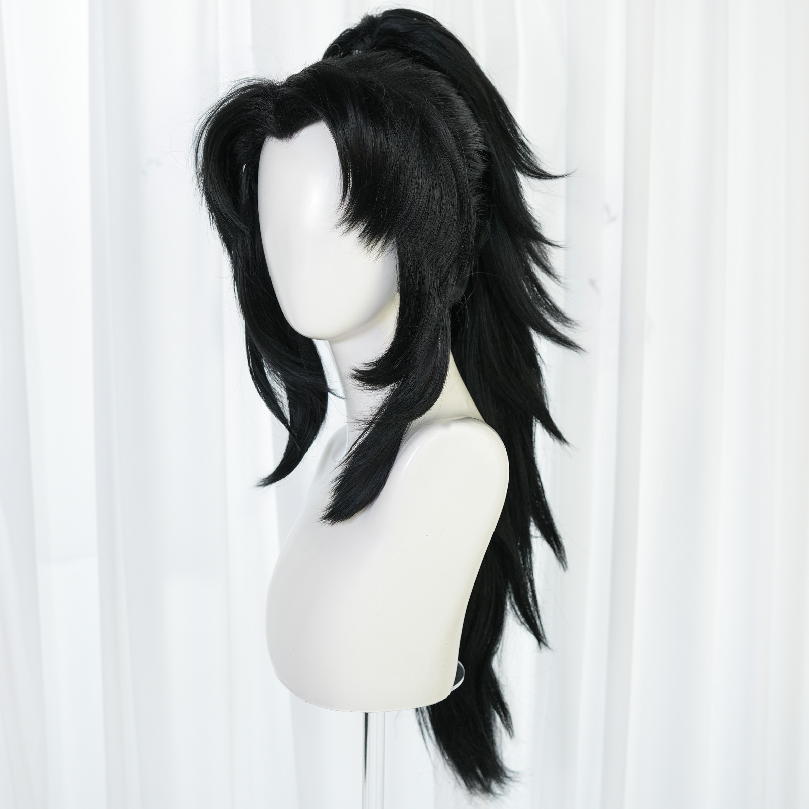 Anime cosplay wig black hairst - Cosplay Anime Expo reseña y precio