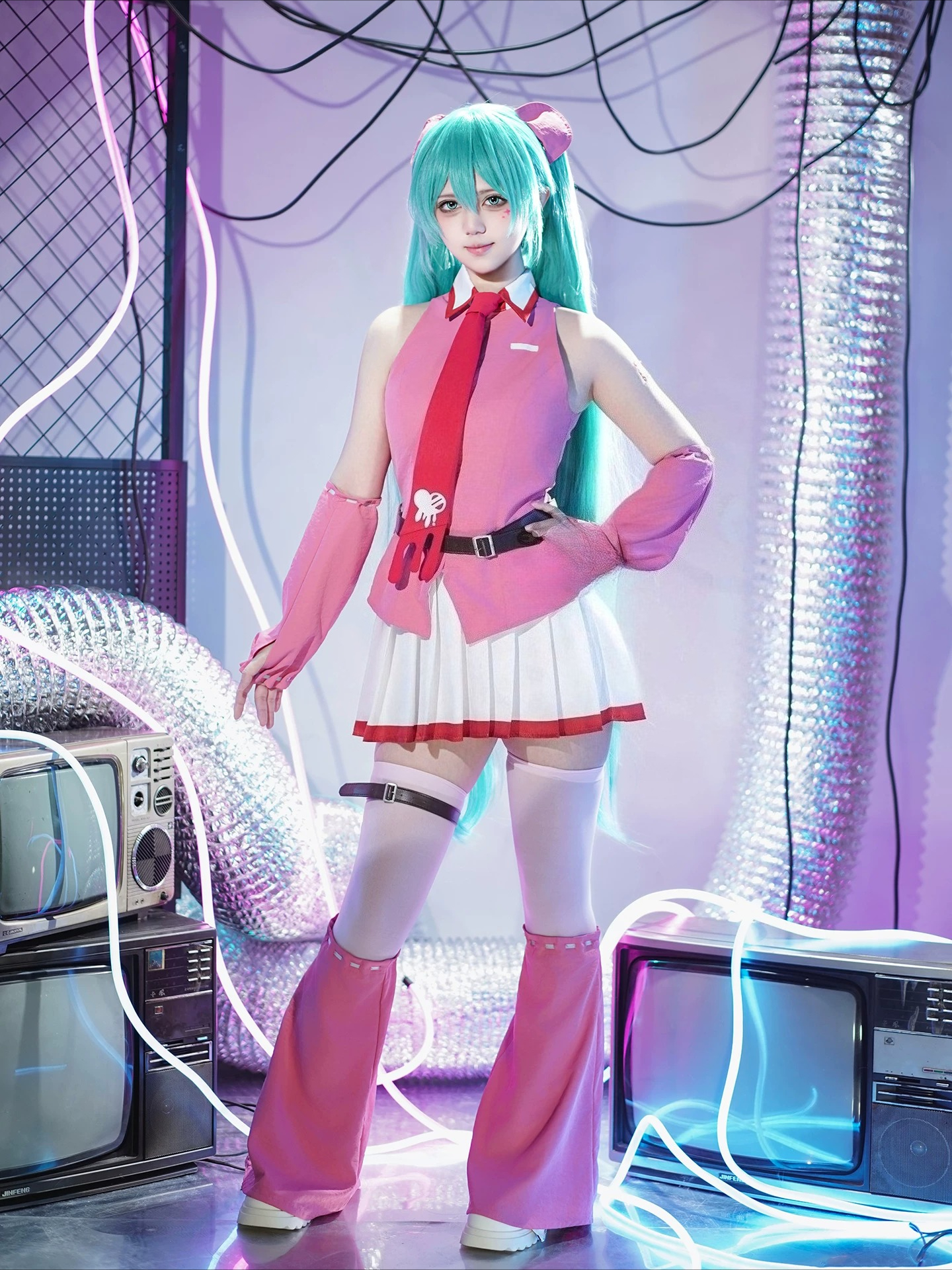 Miku Gloomy Bear Crossover lin - Anime Cosplay Clothes reseña y precio