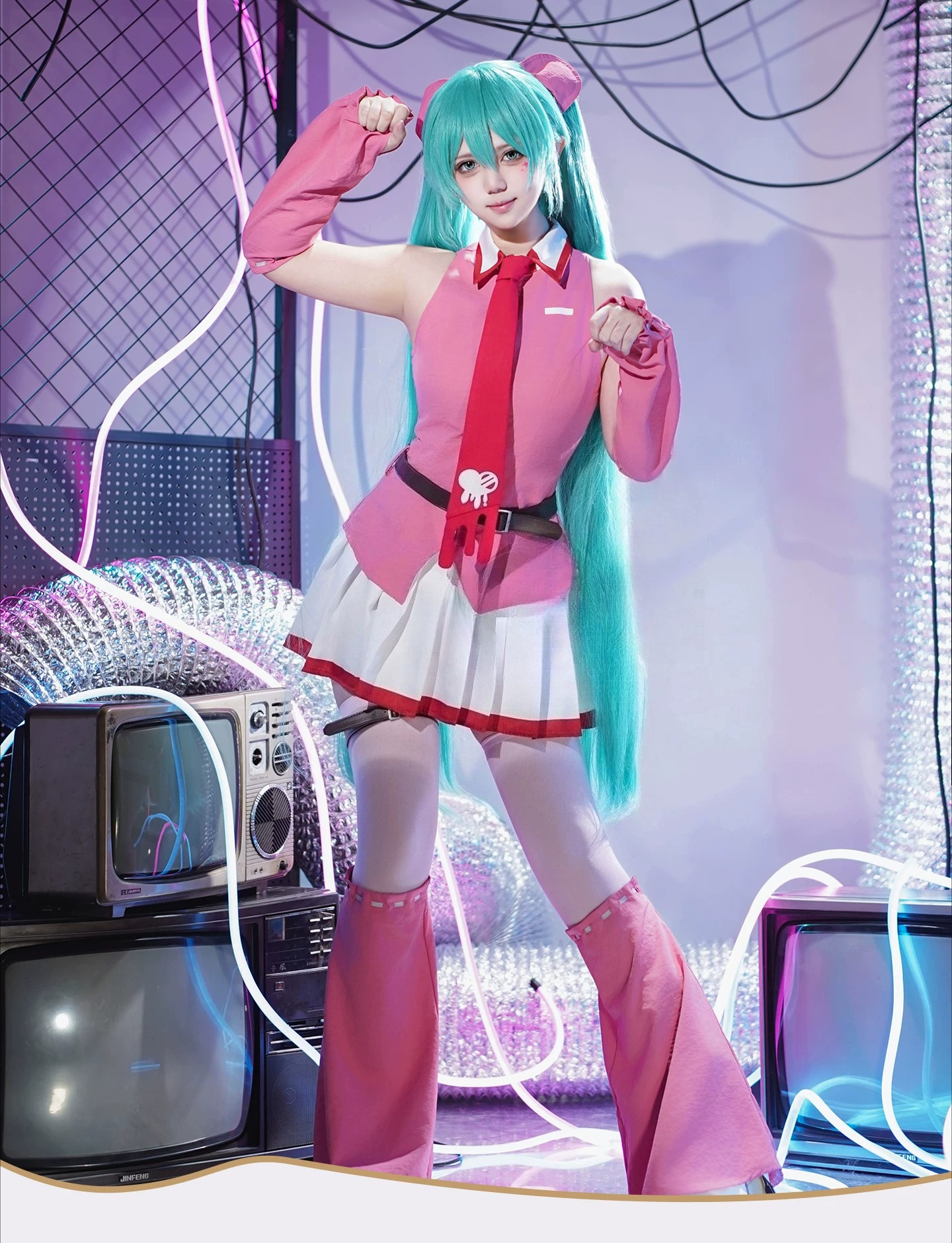 Miku Gloomy Bear Crossover lin - Anime Cosplay Clothes reseña y precio