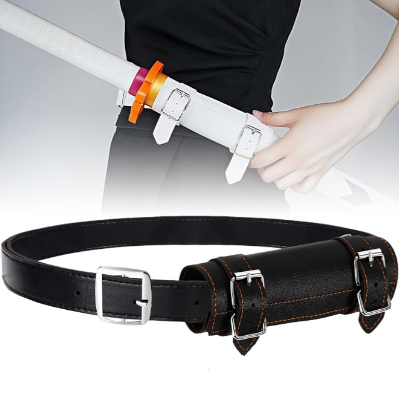 PU Leather Sword Belt Holster  - Anime Cosplay Real reseña y precio